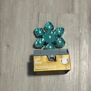 Life at Home Snowflake Stocking Holder